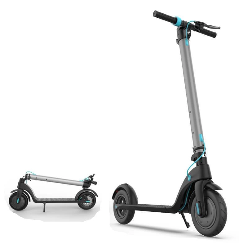 Electric Scooter EU/US Stock No Tax Triple Brakes Portable eScooter 350W 25KM Range 6.4Ah Removable Battery Waterproof Foldable