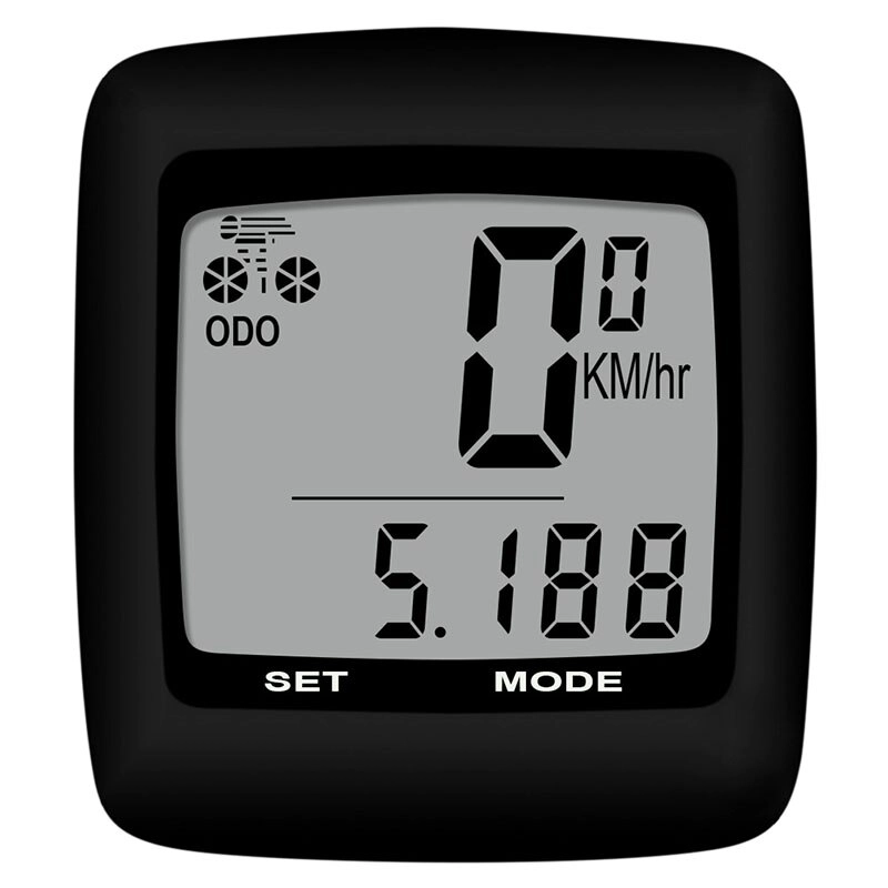 Waterproof Bicycle Computer Bike Speedometer Wired Cycling Stopwatch Thermometer Bicycle Accessories LCD Display