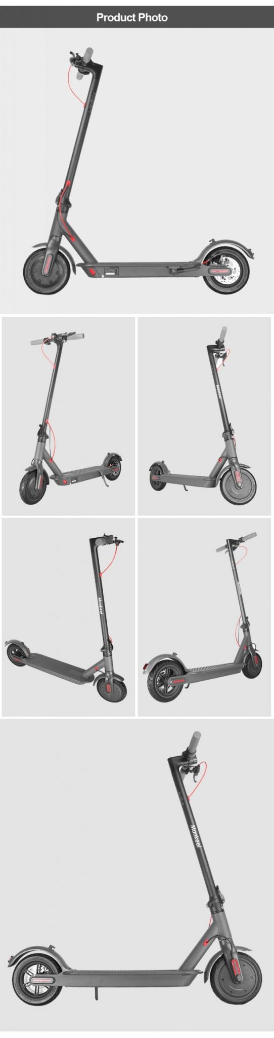Electric Scooter 7.8Ah 25KM Range 350W Power Sport Foldable With Smart App/LED Display EU/US IN STOCK Fast Shipping