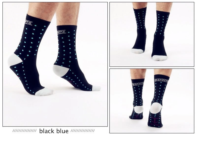 Breathable Men Cycling Socks Comfortable Wear-resistant Basketball Socks Professional Running Socks Sweat Deodorant Sports Socks