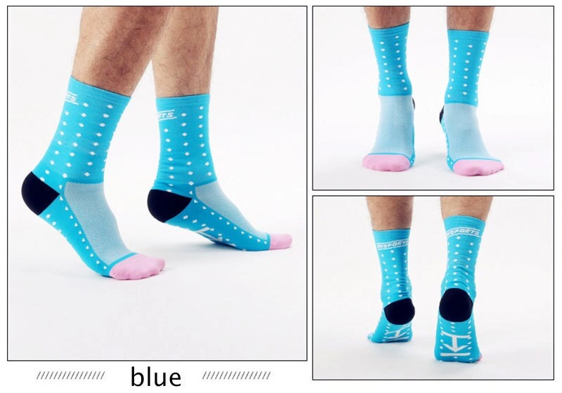 Breathable Men Cycling Socks Comfortable Wear-resistant Basketball Socks Professional Running Socks Sweat Deodorant Sports Socks