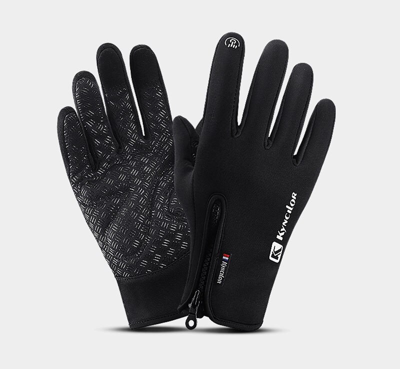 Kyncilor Winter Keep Warm Cycling Gloves Windproof Touchscreen MTB Bike Gloves Wear-resistant Motorcycle Gloves Bicycle Gloves
