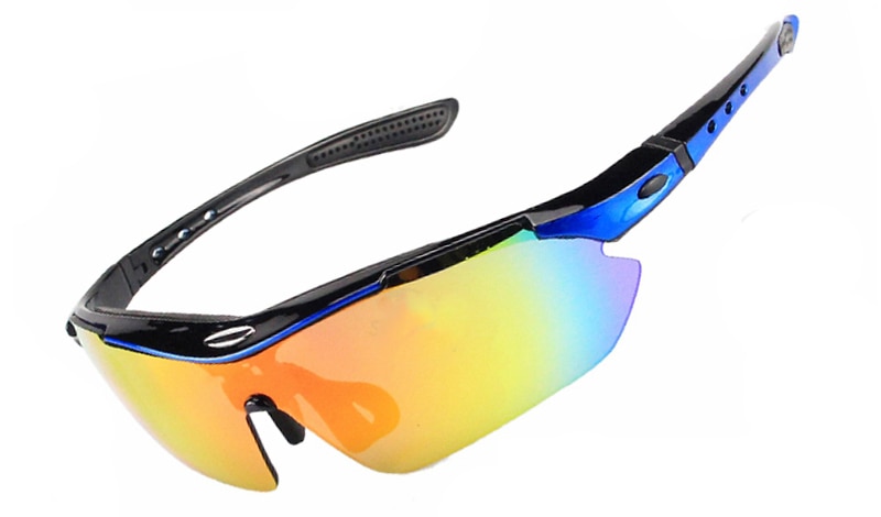 Tsafrer Polarized Sunglasses 2 Pack Sports Sunglasses for Men Women Interchangeable Lens 