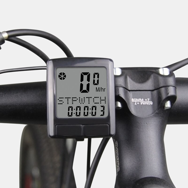 Sunding Wired Bicycle Computer Multifunctional Waterproof Bike Speedometer Temperature Testing Stopwatch Cycling Accessories