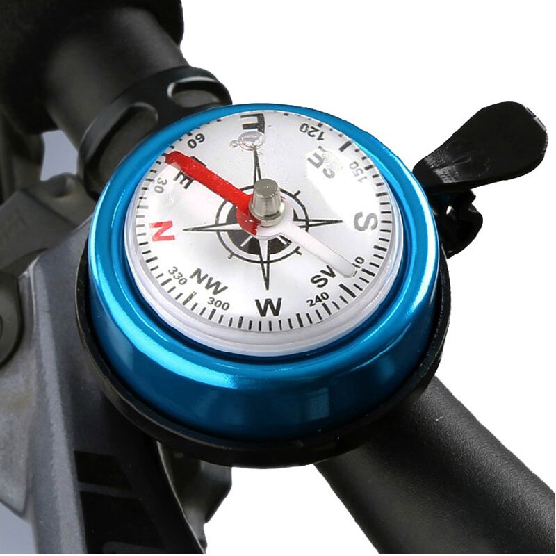 JLETOLI Compass Mountain Bike Bell Ring Bicycle Horn Handlebar Speaker Folding Bicycle Accessories Timbre Bicicleta