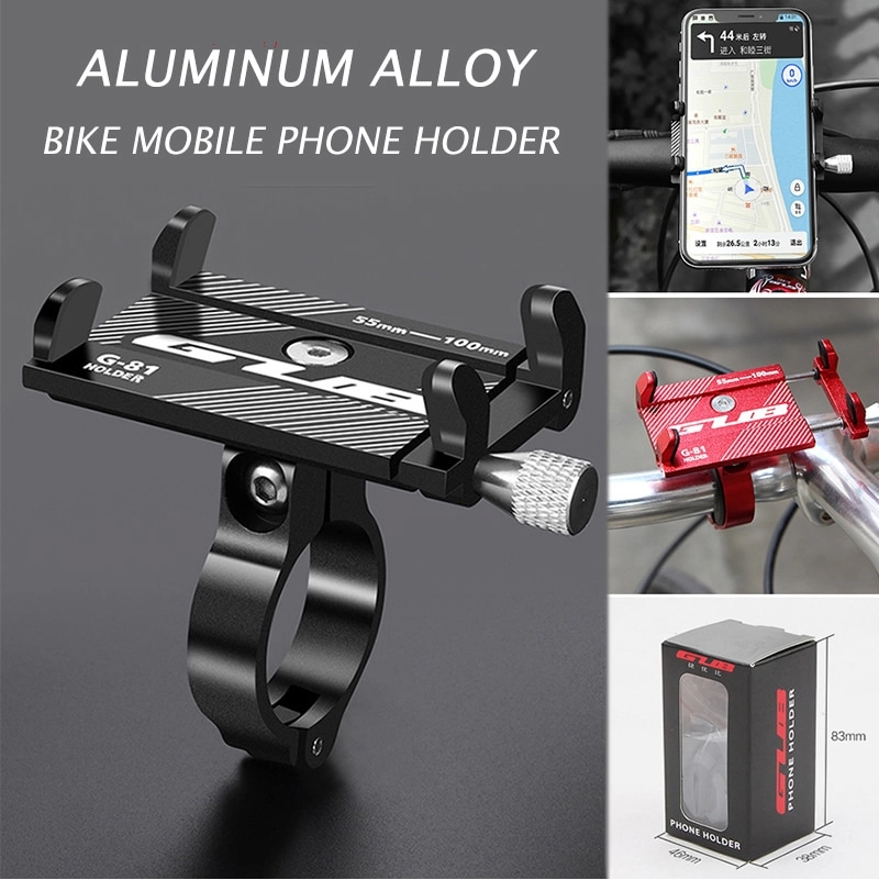 GUB Bicycle Mobile Stand Aluminum Bike Phone Holder Smart Phone Holder Bike Support Telephone Velo Soporte Movil Para Bicicleta