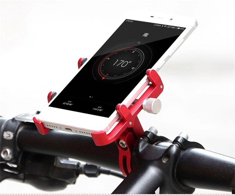 GUB Aluminum Bike Phone Holder Bicycle Phone Mount Fahrrad Handyhalterung Soporte Movil Bici Cycle Mobile Holder