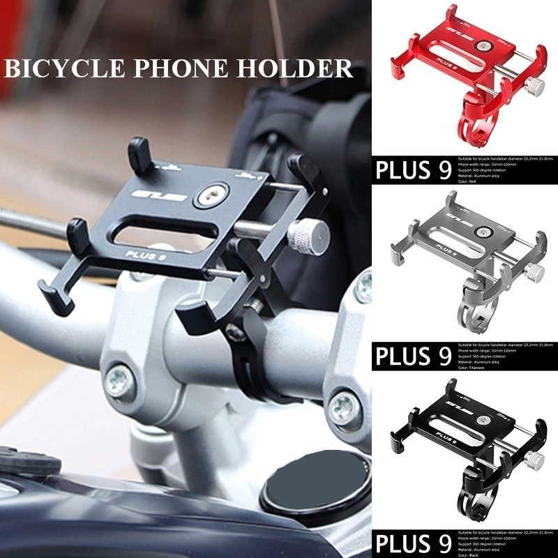 GUB Aluminum Bike Phone Holder Bicycle Phone Mount Fahrrad Handyhalterung Soporte Movil Bici Cycle Mobile Holder