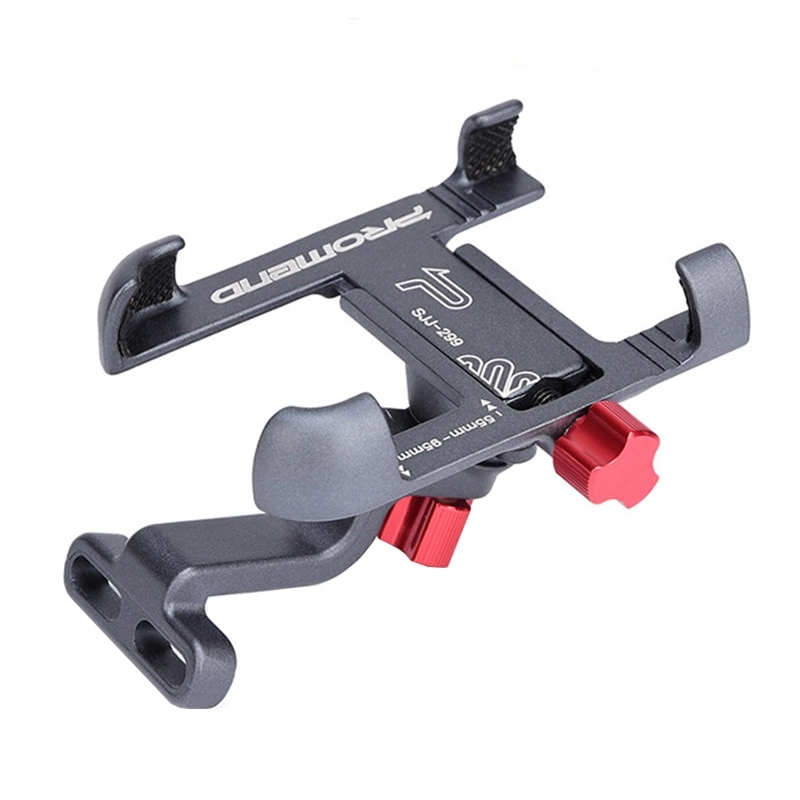 Promend Aluminum Alloy Bike Mobile Phone Holder Adjustable Bicycle Phone Holder Non-slip MTB Phone Stand Cycling Accessories