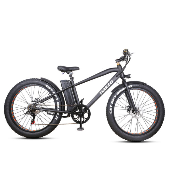 Nakto Electric Bike CRUISER eMTB 6 Speed 26×4 inch Fat Tire Mountain eBike 36V 10Ah 350W Motor Electric Bicycle (1)