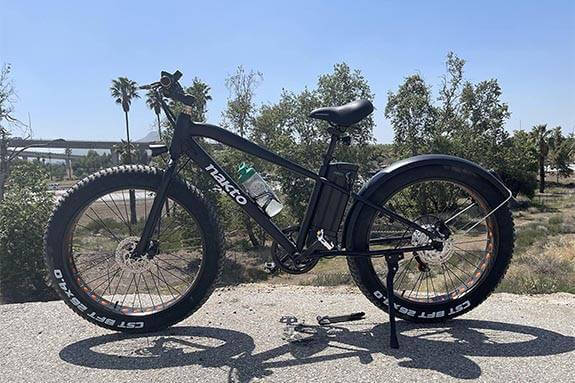 Nakto Electric Bike CRUISER eMTB 6 Speed 26*4" Fat Tire Mountain eBike 36V 10Ah 350W Motor Electric Bicycle