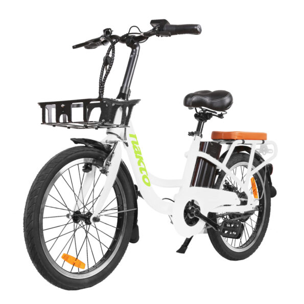 Nakto Electric Bike PONY City eBike with Basket 20 inch Tire Bikes 36V 10Ah 250W Motor Electric Bicycle (6)