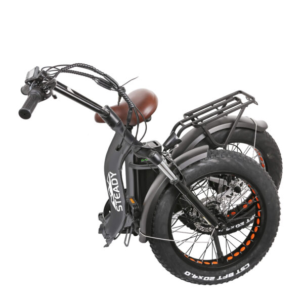 Nakto Electric Bike STEADY eMTB 6 Speed 20×4 inch Folding Fat Tire eBike 48V 10Ah 500W Motor Electric Bicycle (12)