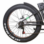 Nakto SUPER CRUISER Electric Bike 6 Speed 26×4 inch Fat Tire Mountain eBike 48V 12Ah 500W Motor Electric Bicycle (2)